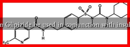 Can Glipizide be used in conjunction with insulin?