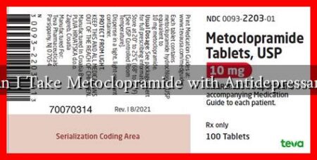Can I Take Metoclopramide with Antidepressants