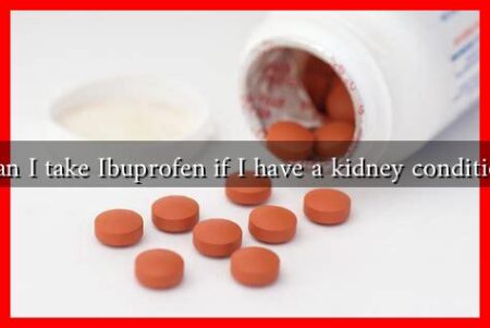 Can I take Ibuprofen if I have a kidney condition