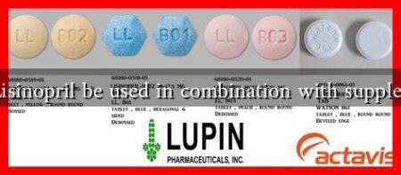 Can Lisinopril be used in combination with supplements Can Lisinopril be used in combination with supplements