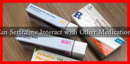 Can Sertraline Interact with Other Medications Can Sertraline Interact with Other Medications