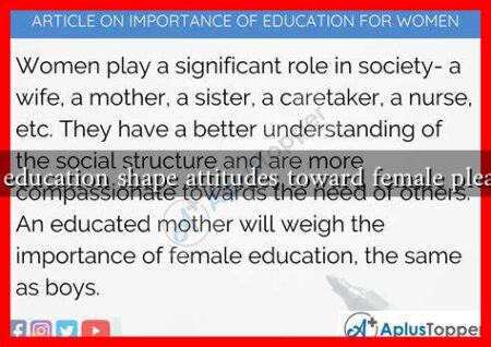 Can education shape attitudes toward female pleasure Can education shape attitudes toward female pleasure
