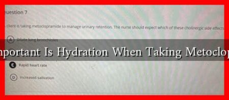 How Important Is Hydration When Taking Metoclopramide How Important Is Hydration When Taking Metoclopramide