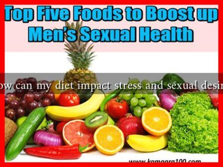 How can my diet impact stress and sexual desire?