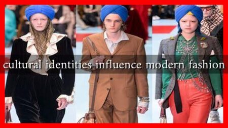 How do cultural identities influence modern fashion choices?