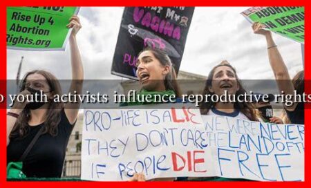 How do youth activists influence reproductive rights today?