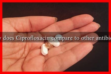 How does Ciprofloxacin compare to other antibiotics