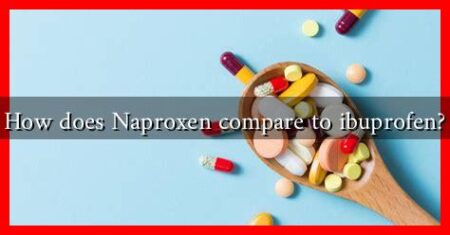 How does Naproxen compare to ibuprofen?