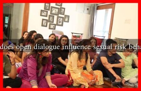How does open dialogue influence sexual risk behaviors How does open dialogue influence sexual risk behaviors