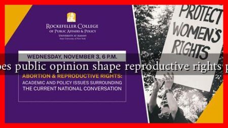 How does public opinion shape reproductive rights policies? How does public opinion shape reproductive rights policies?