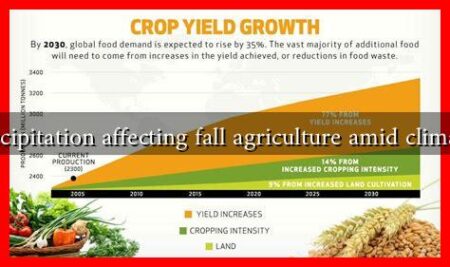 How is precipitation affecting fall agriculture amid climate change?