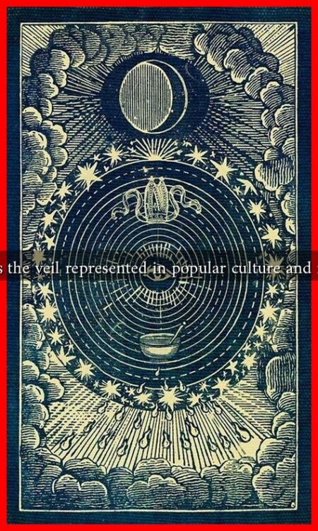 How is the veil represented in popular culture and media?