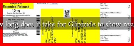 How long does it take for Glipizide to show results?