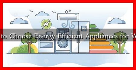 How to Choose Energy Efficient Appliances for Winter