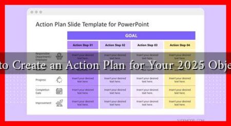 How to Create an Action Plan for Your 2025 Objectives How to Create an Action Plan for Your 2025 Objectives