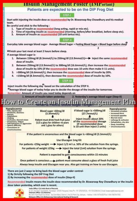 How to Create an Insulin Management Plan How to Create an Insulin Management Plan
