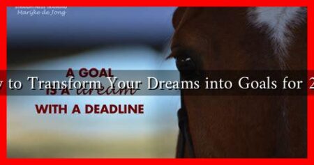 How to Transform Your Dreams into Goals for 2025 How to Transform Your Dreams into Goals for 2025