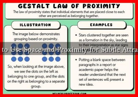 How to Use Space and Proximity for Subtle Attraction
