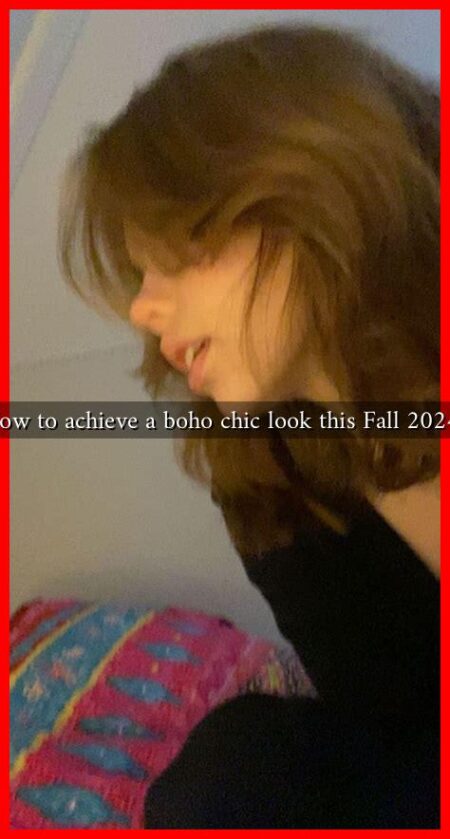 How to achieve a boho chic look this Fall 2024?