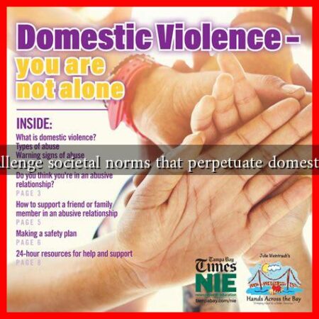 How to challenge societal norms that perpetuate domestic violence?
