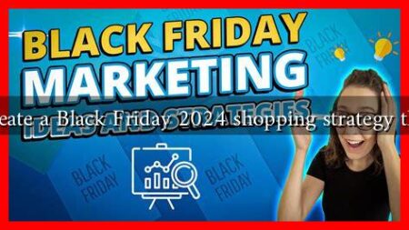 How to create a Black Friday 2024 shopping strategy that works?