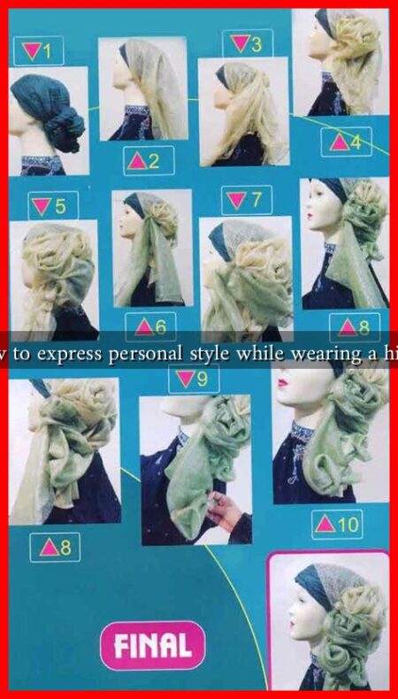 How to express personal style while wearing a hijab?