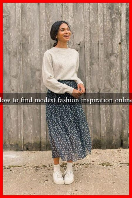 How to find modest fashion inspiration online?
