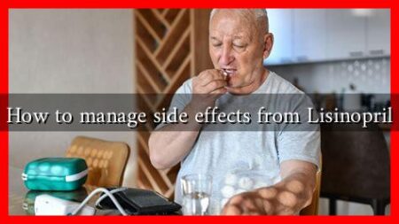 How to manage side effects from Lisinopril