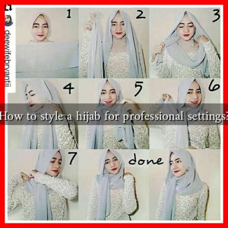 How to style a hijab for professional settings? How to style a hijab for professional settings?