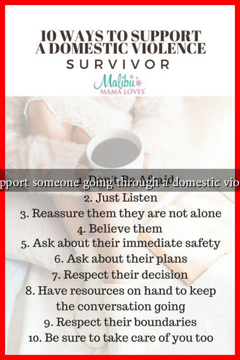 How to support someone going through a domestic violence trial? How to support someone going through a domestic violence trial?