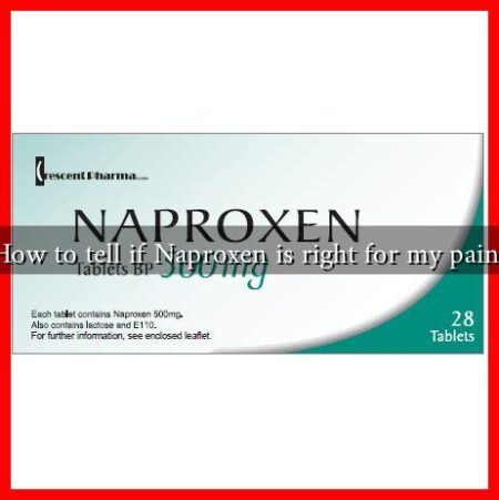 How to tell if Naproxen is right for my pain? How to tell if Naproxen is right for my pain?