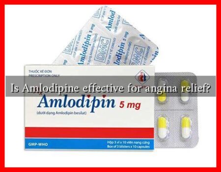 Is Amlodipine effective for angina relief?