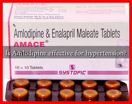Is Amlodipine effective for hypertension?