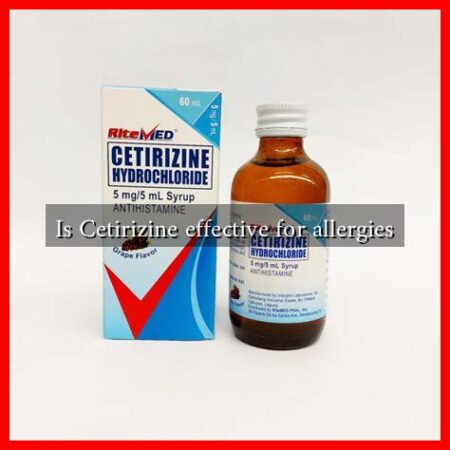 Is Cetirizine effective for allergies