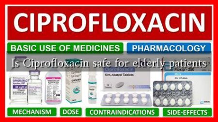 Is Ciprofloxacin safe for elderly patients Is Ciprofloxacin safe for elderly patients
