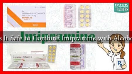 Is It Safe to Combine Imipramine with Alcohol