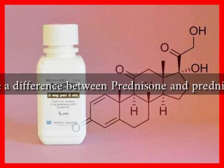 Is there a difference between Prednisone and prednisolone?