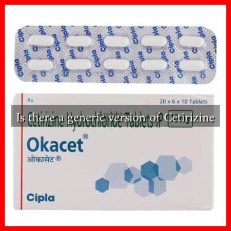 Is there a generic version of Cetirizine