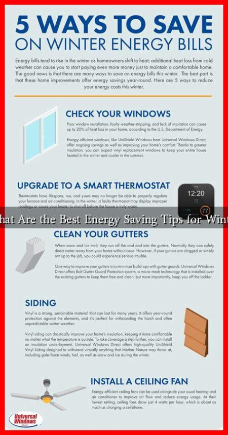 What Are the Best Energy Saving Tips for Winter What Are the Best Energy Saving Tips for Winter