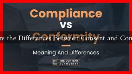 What Are the Differences Between Consent and Compliance What Are the Differences Between Consent and Compliance