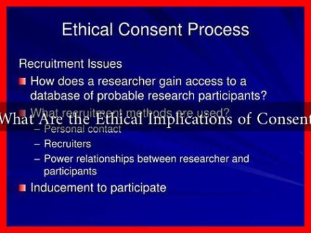 What Are the Ethical Implications of Consent