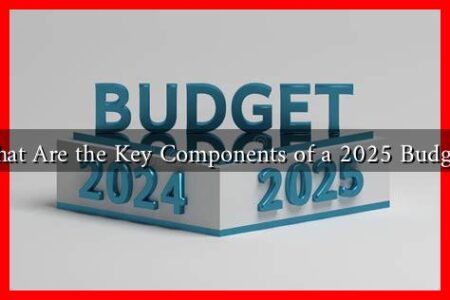 What Are the Key Components of a 2025 Budget?