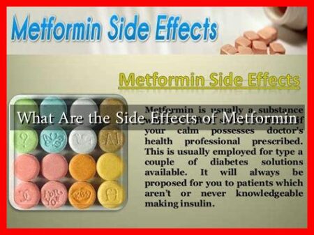 What Are the Side Effects of Metformin