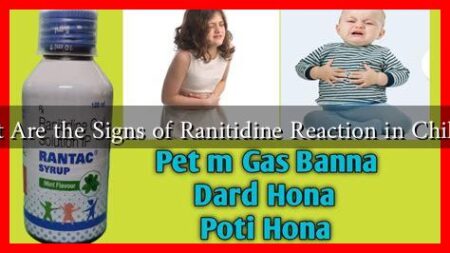 What Are the Signs of Ranitidine Reaction in Children