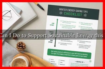 What Can I Do to Support Sustainable Energy this Winter What Can I Do to Support Sustainable Energy this Winter