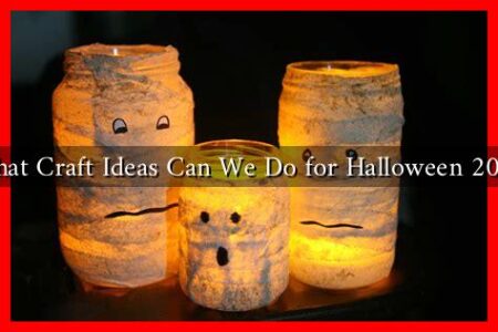 What Craft Ideas Can We Do for Halloween 2024