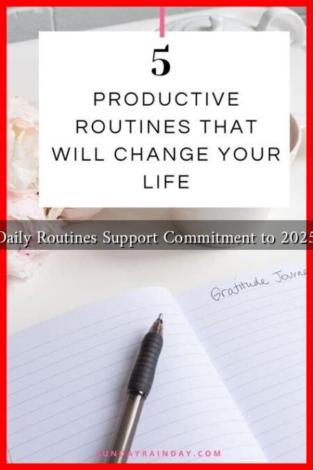 What Daily Routines Support Commitment to 2025 Goals