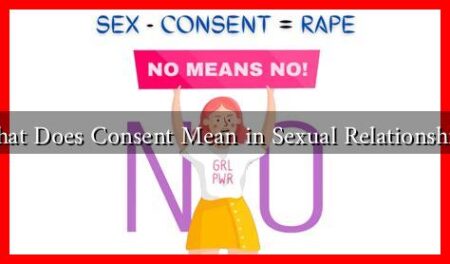 What Does Consent Mean in Sexual Relationships