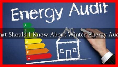 What Should I Know About Winter Energy Audits