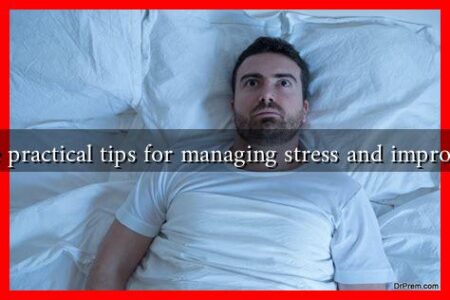 What are some practical tips for managing stress and improving sex drive?